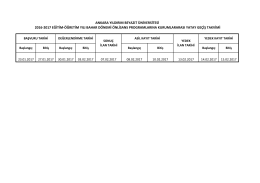ankara yıldırım beyazıt üniversitesi 2016-2017 eğitim