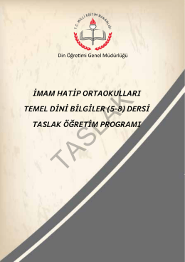 yeni müfredatı indirmek için tıklayın