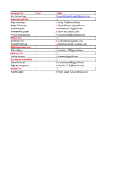 Amasya &Uuml;ni. Sınıf Mail M. Furkan Kaya 3 mustafafurkankaya43