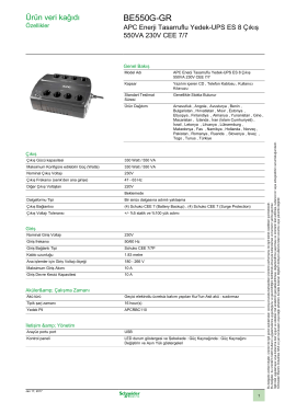 BE550G-GR - OPS Schneider Electric