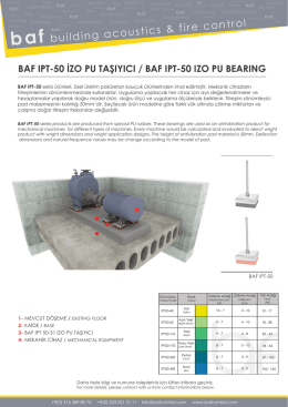BAF IPT50 İZO PU TAŞIYICI