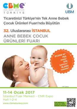 anne bebek &ccedil;ocuk &uuml;r&uuml;nleri fuarı