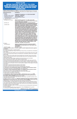 izmir b&uuml;y&uuml;kşehir belediyesi satınalma dairesi