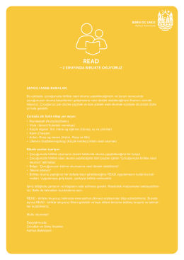 &ndash; 2 sınıfında bırlıkte okuyoruz