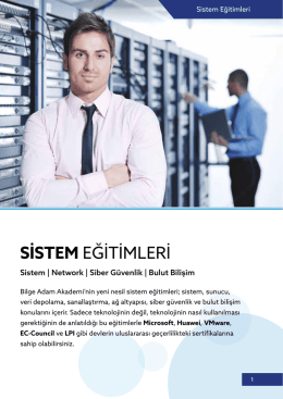 sistem eğitimleri