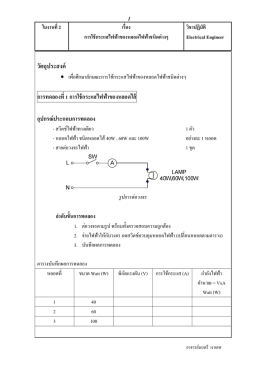 วัตถุประสงค์ -