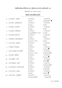 หลังมีการแลกเปลี่ยนศาลแล้ว