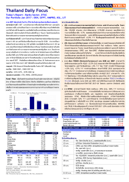 Thailand Daily Focus