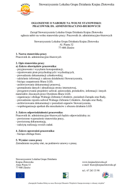 Stowarzyszenie Lokalna Grupa Działania Krajna Złotowska