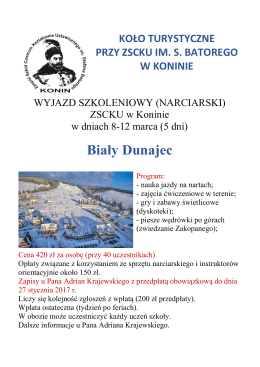 Biały Dunajec