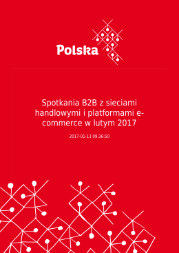 Spotkania B2B z sieciami handlowymi i platformami e