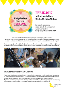 ferie 2017 - Opolskie Lamy