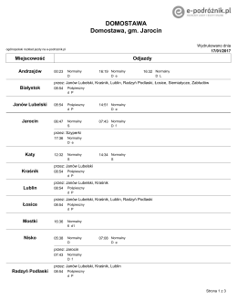 DOMOSTAWA Domostawa, gm. Jarocin - e