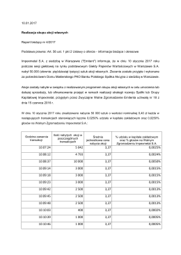 Raport bieżący nr 4/2017