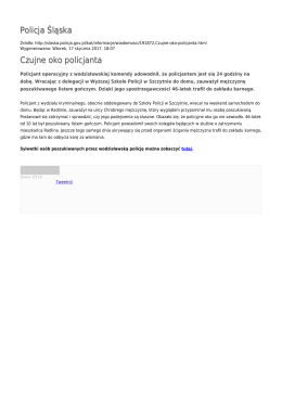 Generuj PDF - Policja Śląska