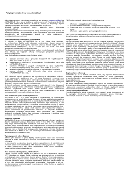Polityką prywatności