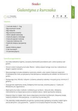 Galantyna z kurczaka