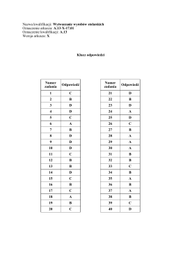 A.13 Wytwarzanie wyrobów stolarskich