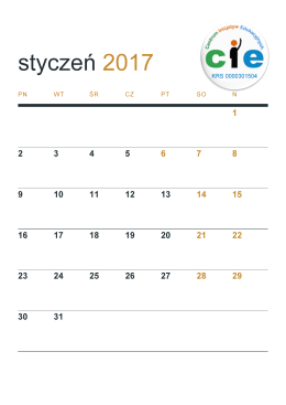 styczeń 2017