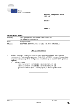5112/17 bc/kkm 1 GIP 1B Obrady ustawodawcze