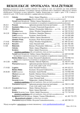 tutaj (dokument pdf - aktualne terminy od
