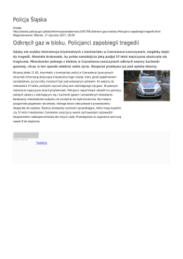 Generuj PDF - Policja Śląska
