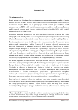 Uzasadnienie - Narodowy Bank Polski