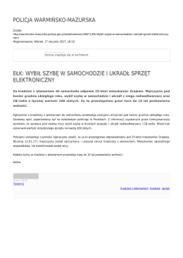 Generuj PDF - Policja Warmińsko