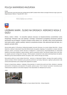 Generuj PDF - Policja Warmińsko