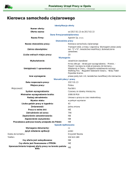 Kierowca samochodu ciężarowego