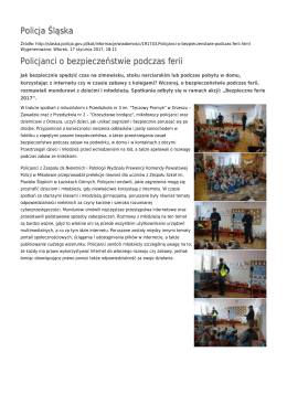 Generuj PDF - Policja Śląska