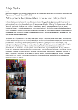 Generuj PDF - Policja Śląska