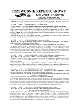 pobierz - Kino Cieszyn