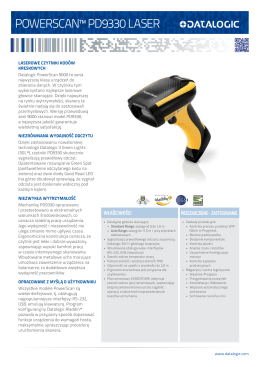 powerscan™ pd9330 laser