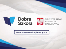 Prezentacja wprowadzająca - Kuratorium Oświaty w Białymstoku