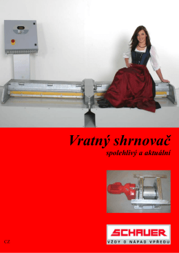 Vratný shrnovač - Schauer Agrotronic GmbH