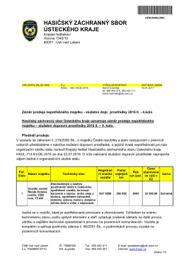 HSUL-284-18 Záměr prodeje II.