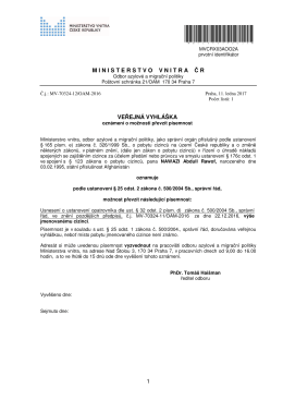 NAWAZI Abdull Rawof - Ministerstvo vnitra České republiky