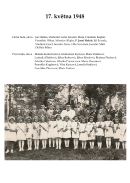 Svat&eacute; přij&iacute;m&aacute;n&iacute; -1948