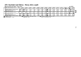 278 Suchdol nad Odrou - Nový Jičín a zpět 278