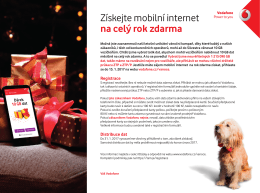 Let&aacute;k s nab&iacute;dkou Vodafone v PDF