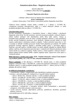 Statut&aacute;rn&iacute; město Brno - Magistr&aacute;t města Brna