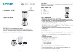 1276210 Stoln&iacute; mix&eacute;r Rekforce BL9295