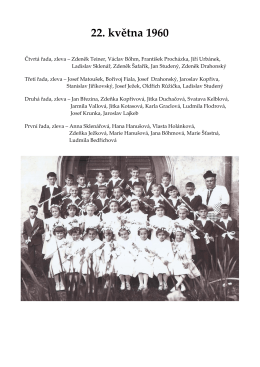 Svat&eacute; přij&iacute;m&aacute;n&iacute; -1960