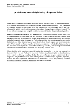 postoiannyi sosudistyi dostup dlia gemodializa pdf