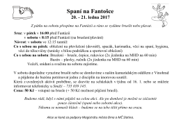 Span&iacute; v klubovně