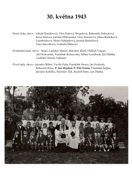 Svat&eacute; přij&iacute;m&aacute;n&iacute; -1943