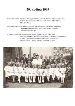 Svat&eacute; přij&iacute;m&aacute;n&iacute; -1949
