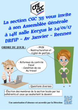 T&eacute;l&eacute;chargez l`Ordre du jour au format PDF