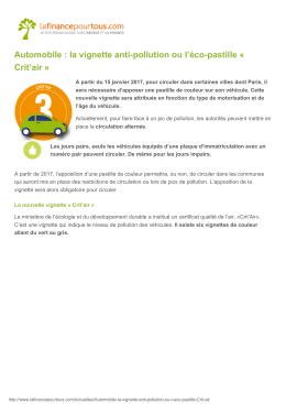 T&eacute;l&eacute;charger en PDF - La finance pour tous